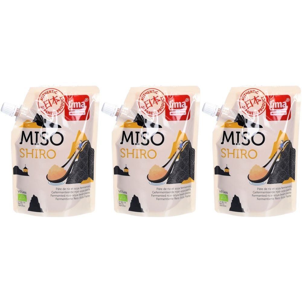 Lima® Miso Shiro - Pâte de riz et soja fermentés