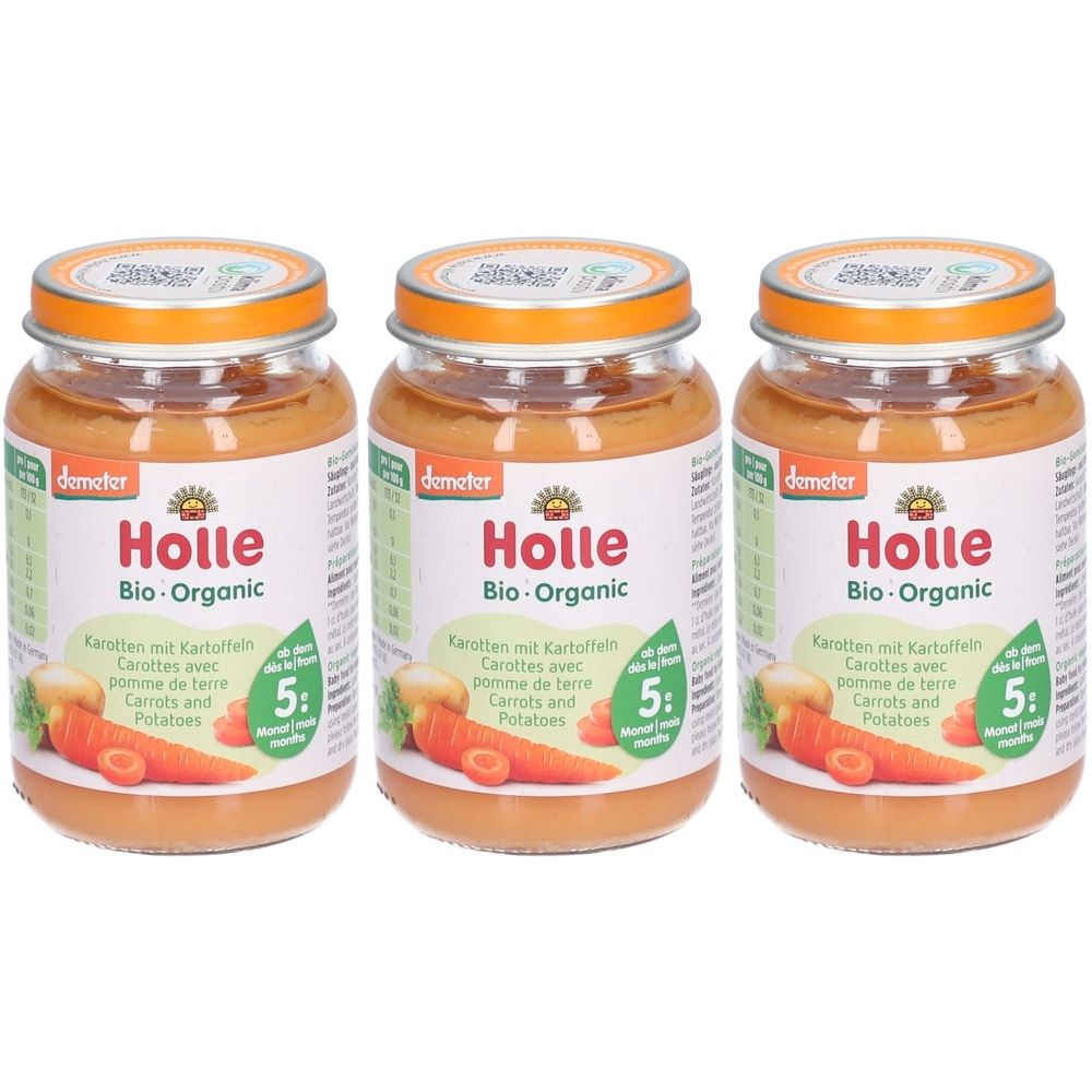 Holle Kürbis, Zucchini & Kartoffel