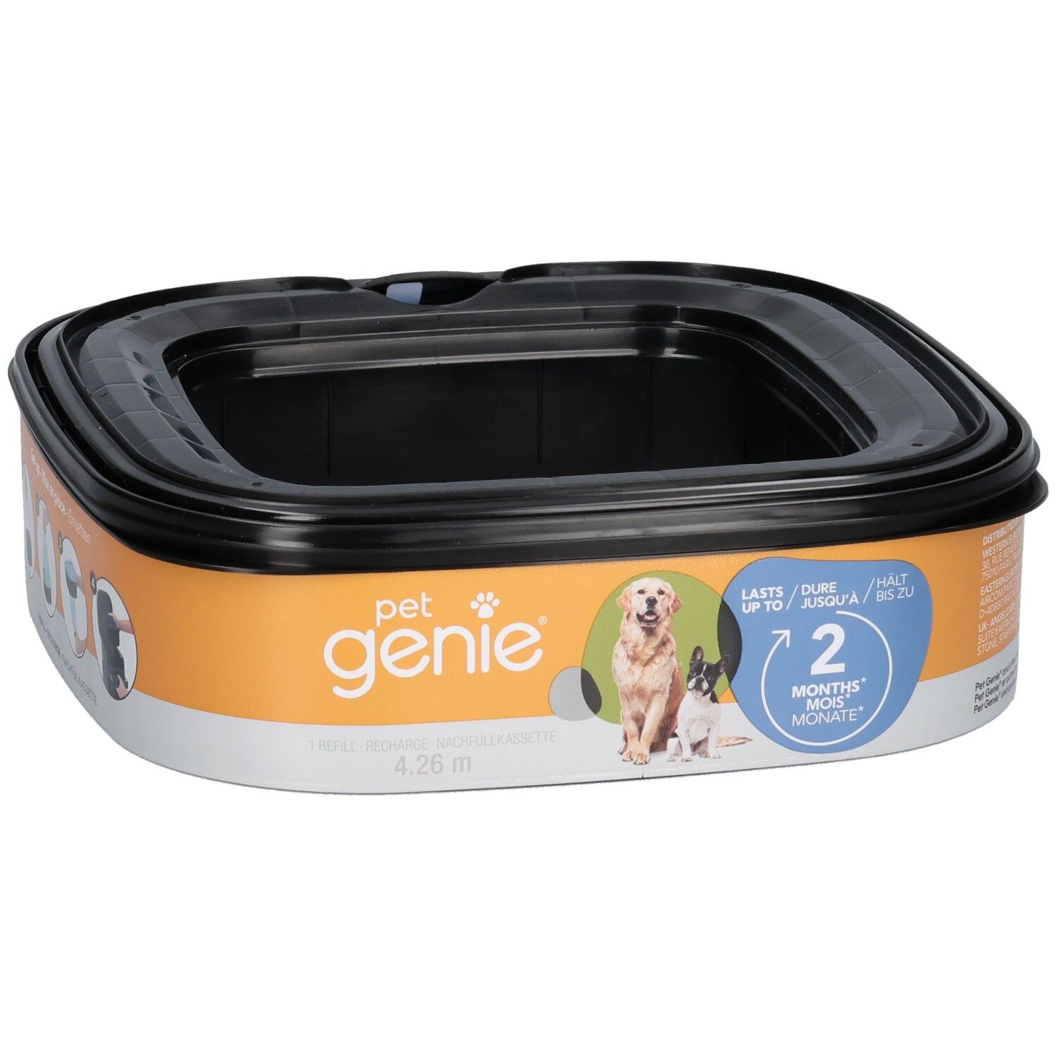 Pet Genie Katzenklo-Nachfüllkassette für 2 Monate.