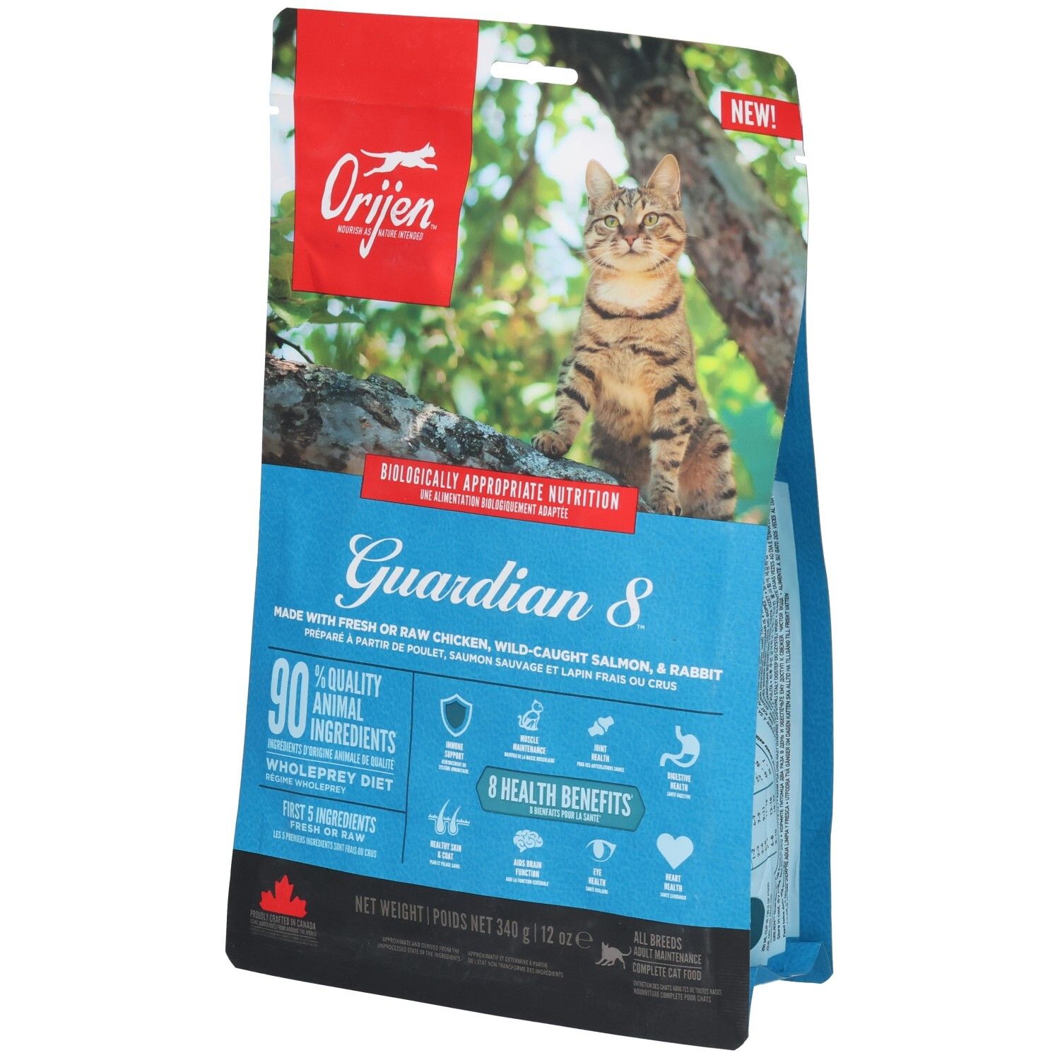 ORIJEN WHOLE PREY GUARDIAN 8 CAT