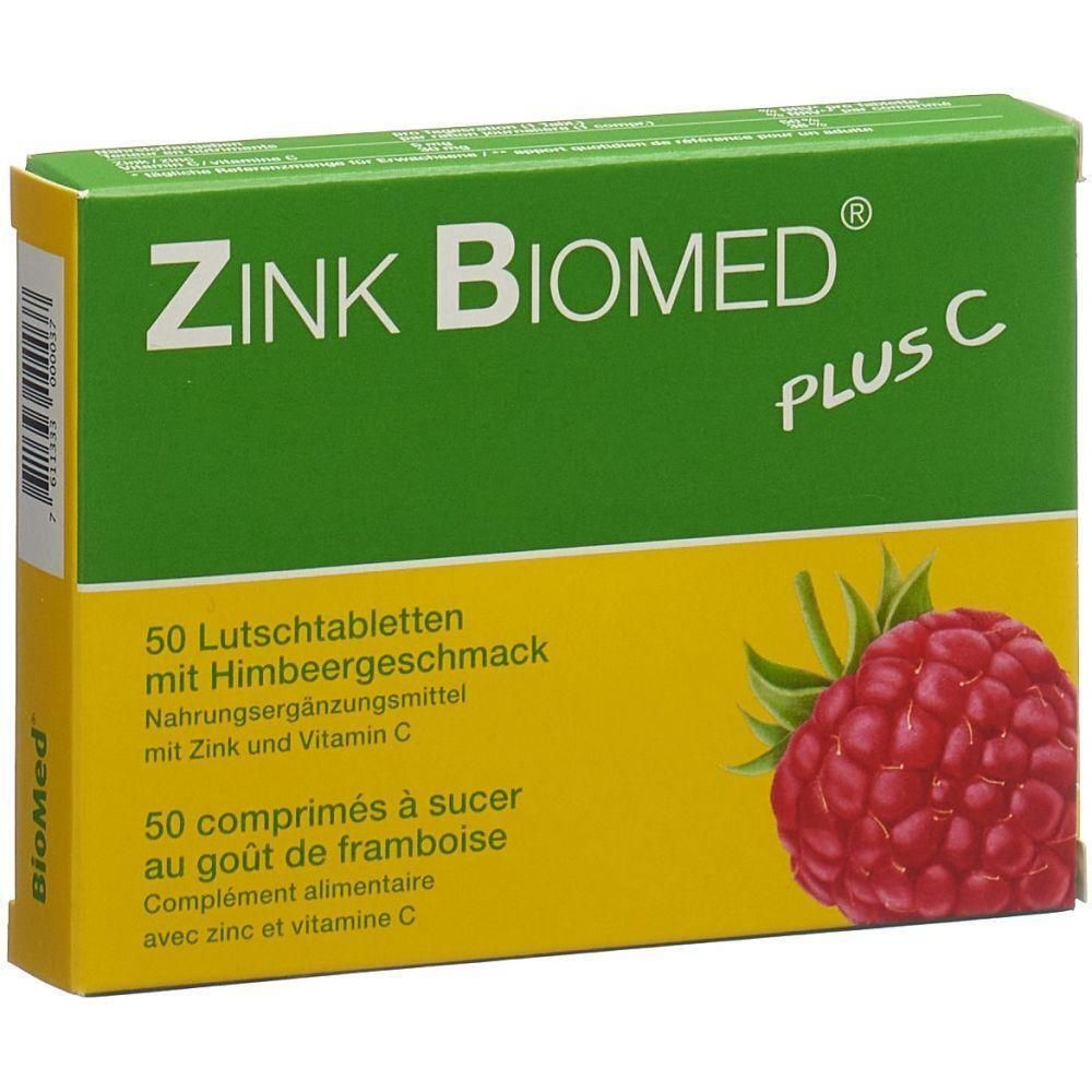 ZINK BIOMED PLUS C comprimés à sucer