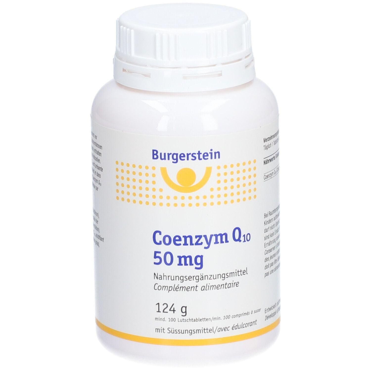 Burgerstein Coenzym Q10 50 mg