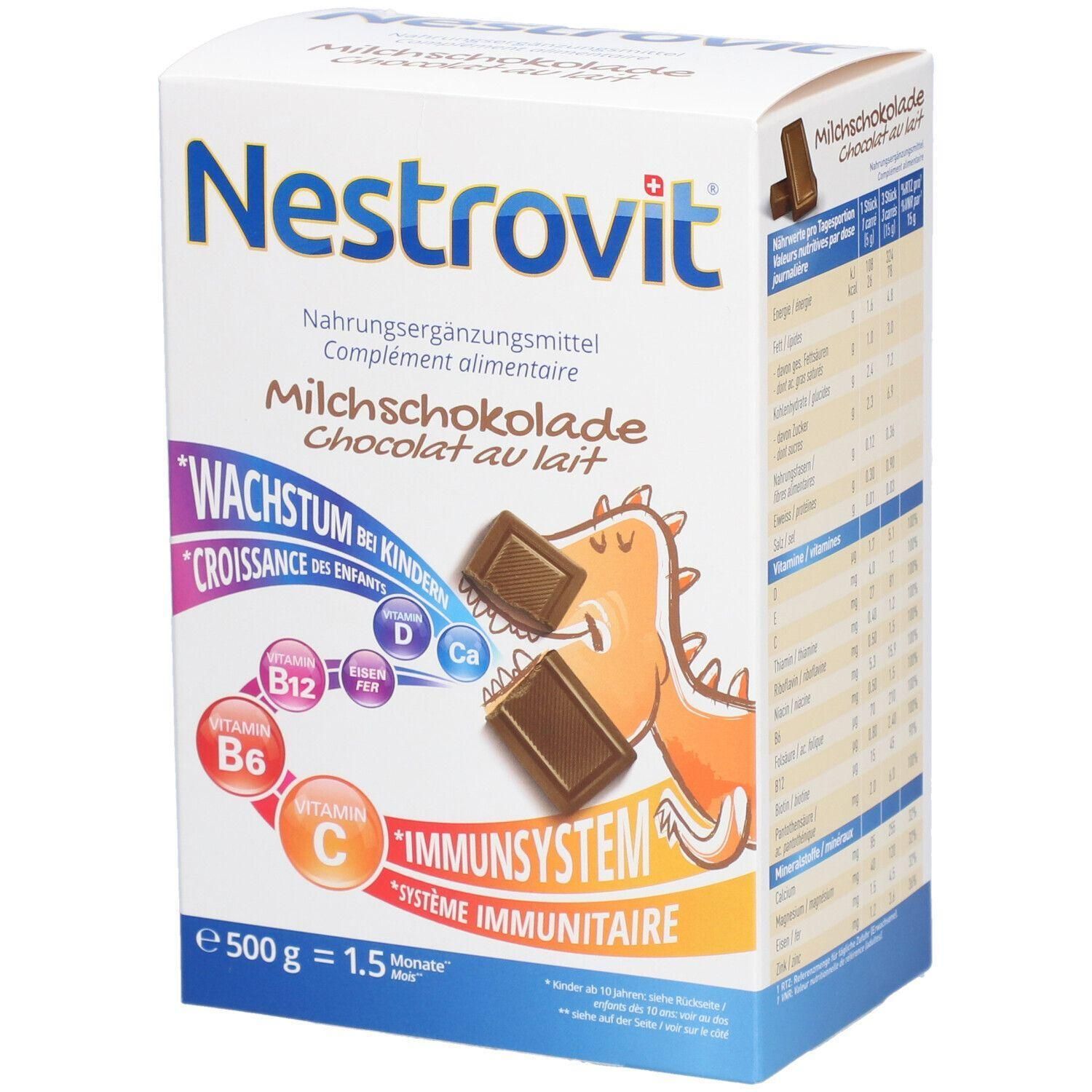 NESTROVIT® Milchschokolade Wachstum und Immunsystem