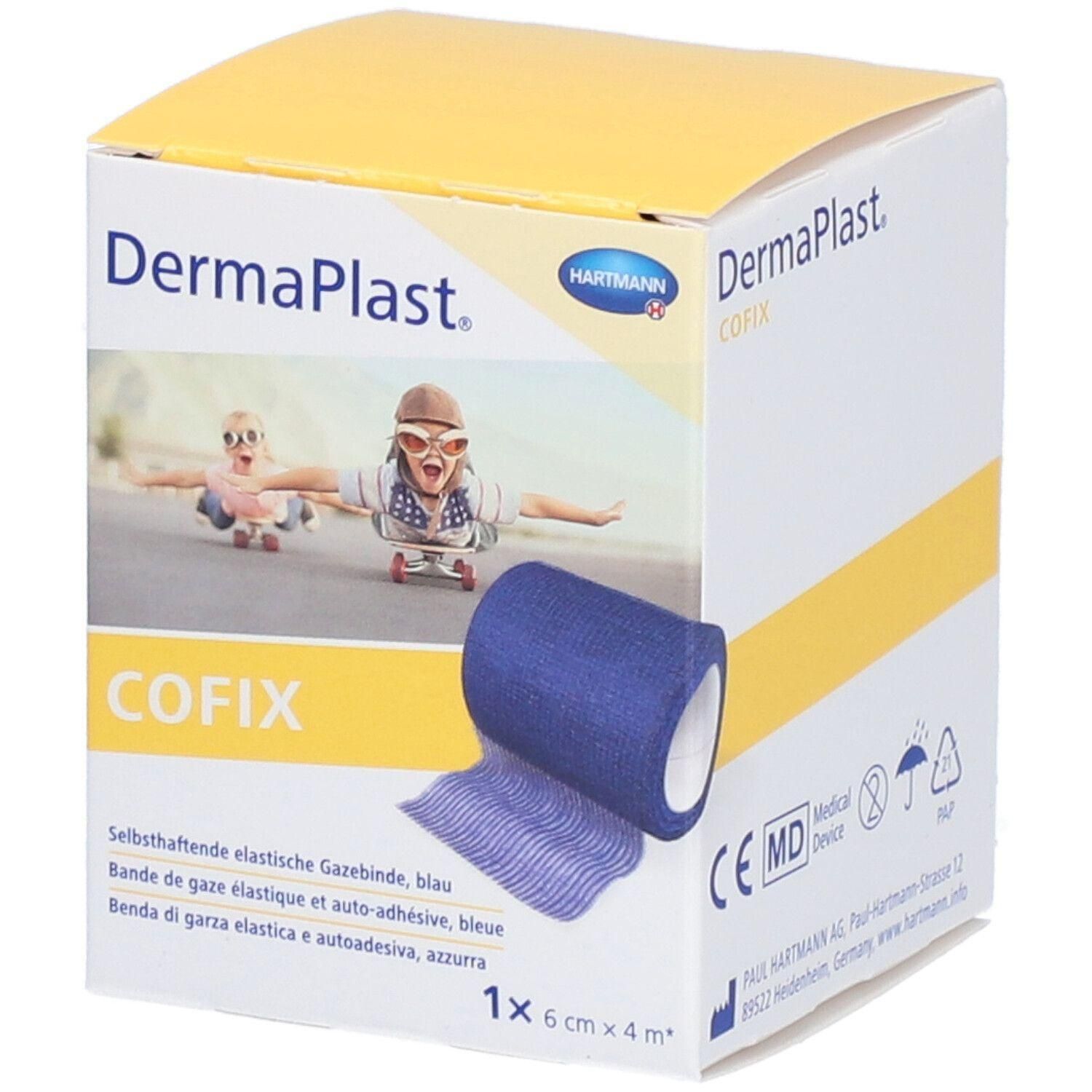HARTMANN Dermaplast® CoFix 6 cm x 4 m blau