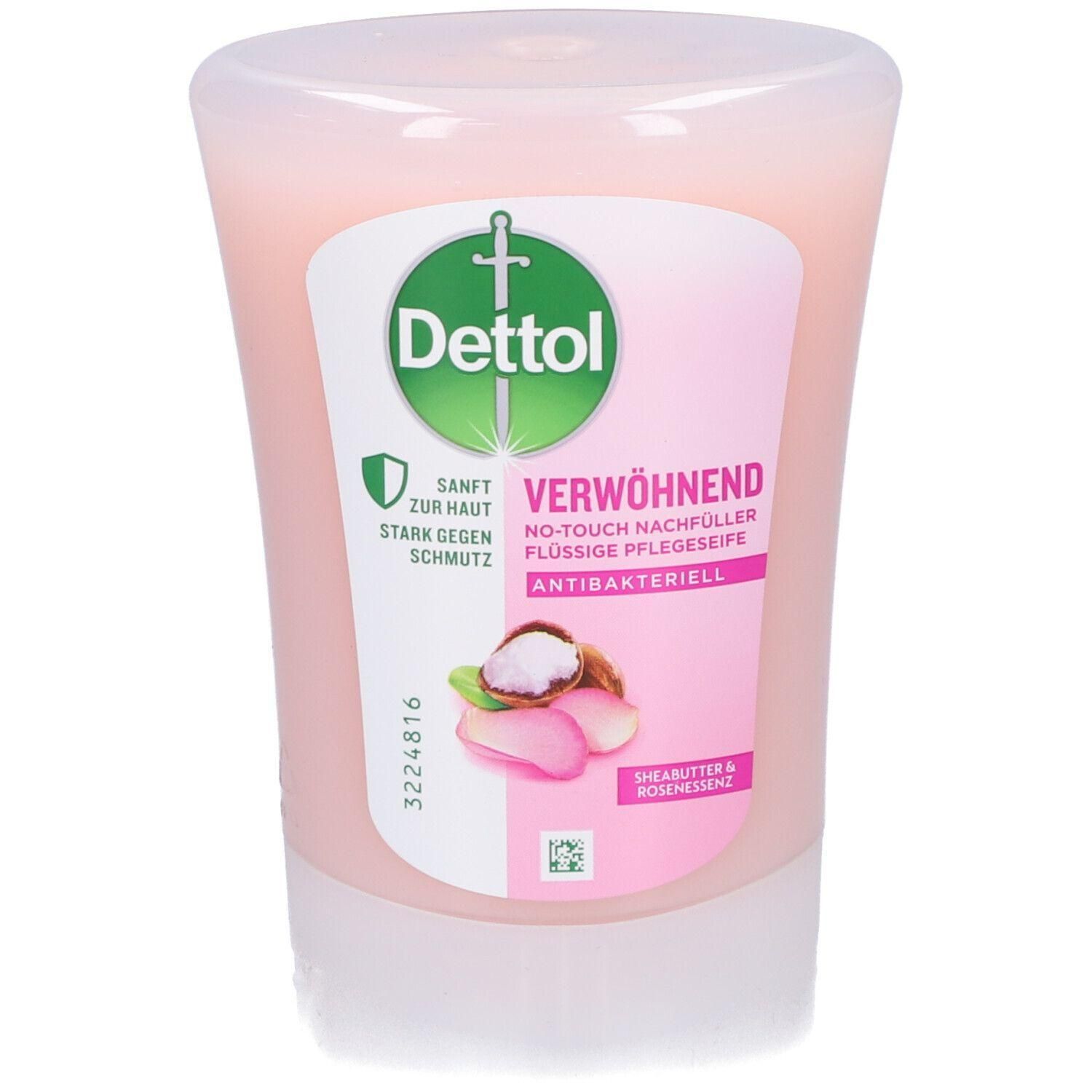 DETTOL No-Touch Flüssigseife für die Hände mit Sheabutter und Rosenextrakten