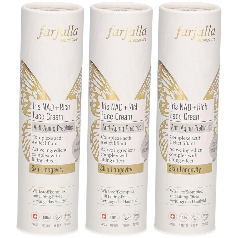 Farfalla Iris NAD+ Rich Face Cream Crème Visage