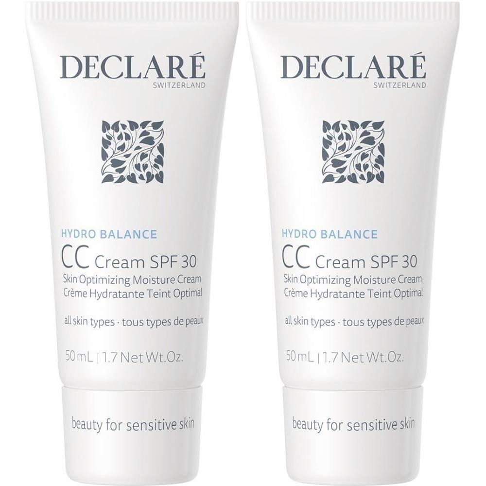 Zwei DECLARÉ CC Cream SPF 30 Tuben, 50ml. Für alle Hauttypen.