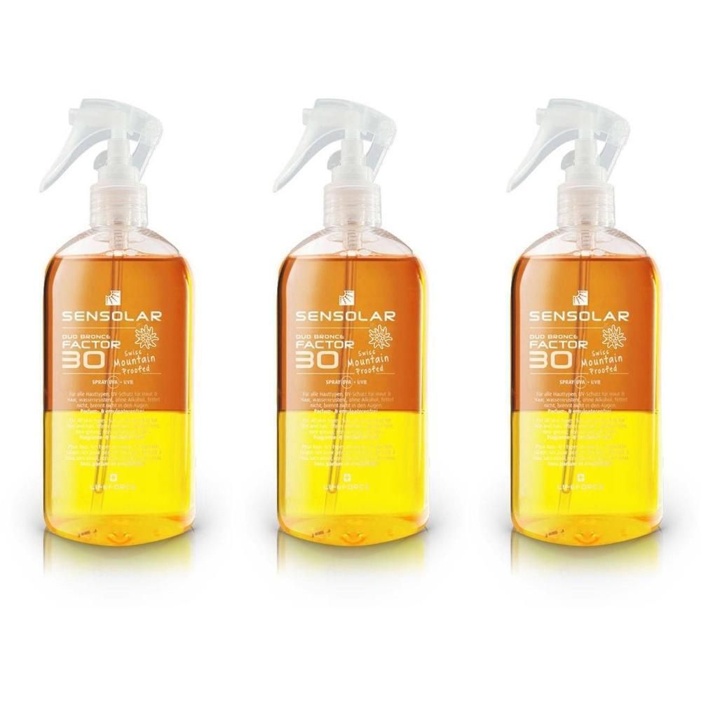 SENSOLAR Duo Bronze Factor LSF 30 UVA + UVB Sonnenspray: product photo