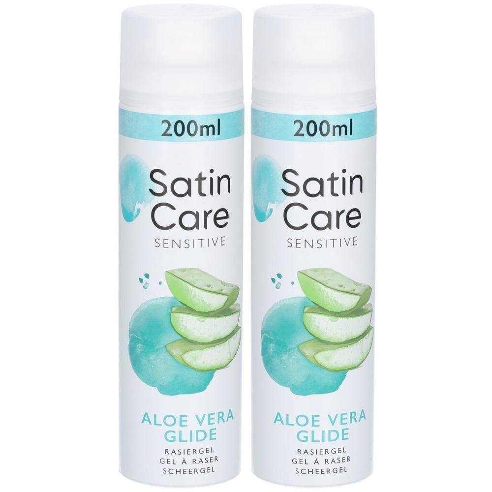 Gillette Satin Care Intimpflege Rasiergel Damen Gel Aloe Vera