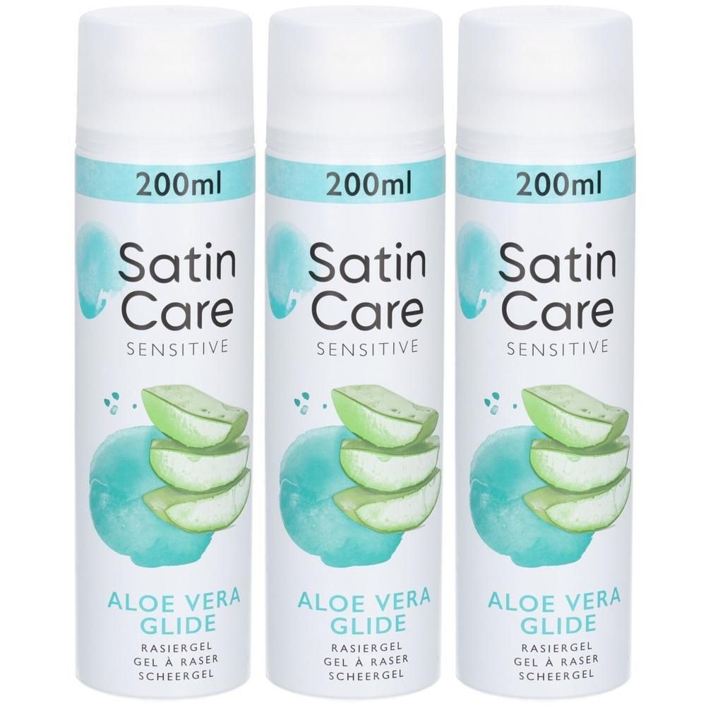 Gillette Satin Care Intimpflege Rasiergel Damen Gel Aloe Vera
