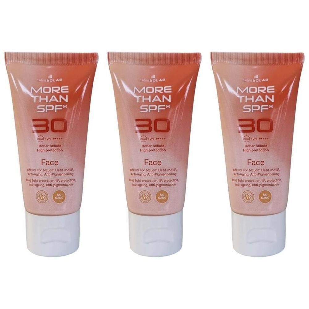 SENSOLAR More Than SPF 30 Sonnenschutz für das Gesicht: Produktbild