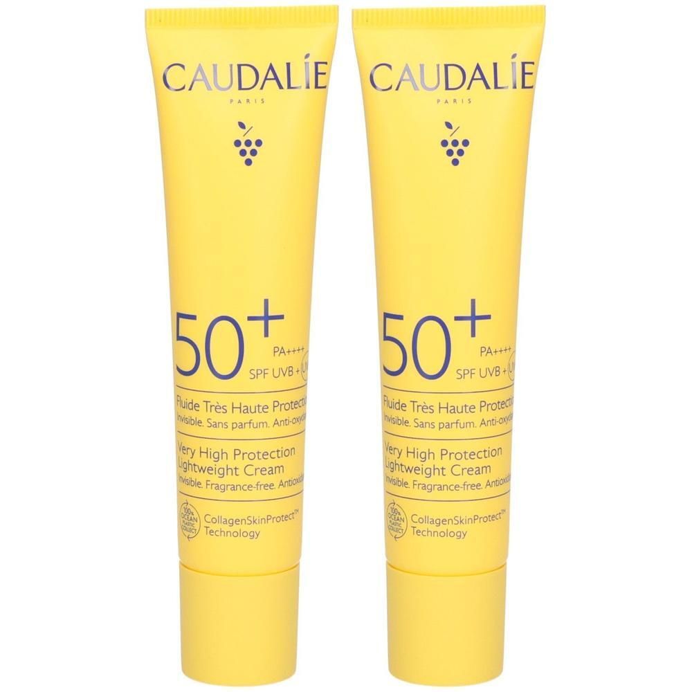 CAUDALIE Fluid mit sehr hohem Lichtschutzfaktor SPF50+ parfümfrei: Produktbild