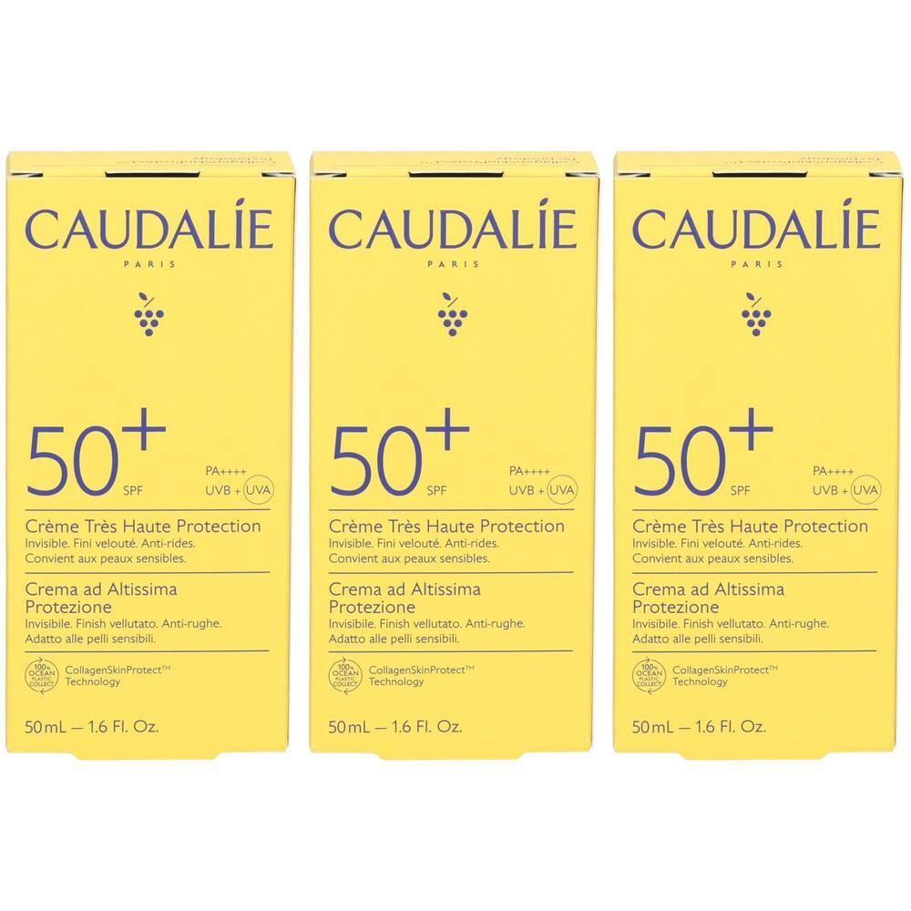 CAUDALIE Sonnencreme mit sehr hohem Lichtschutzfaktor LSF: Produktbild
