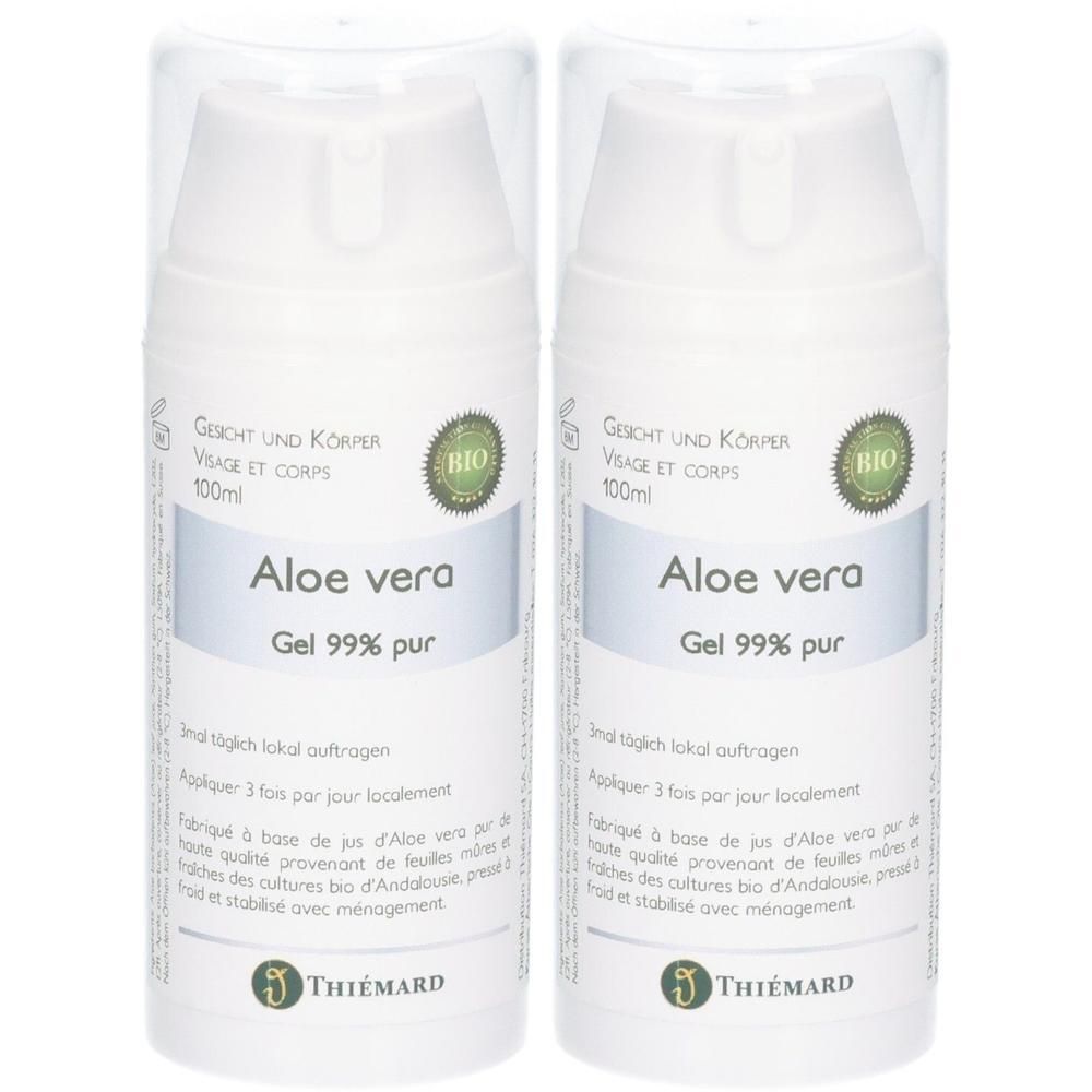 Thiémard Aloe Vera Gel 99 % rein Bio für Gesicht und Körper: product photo
