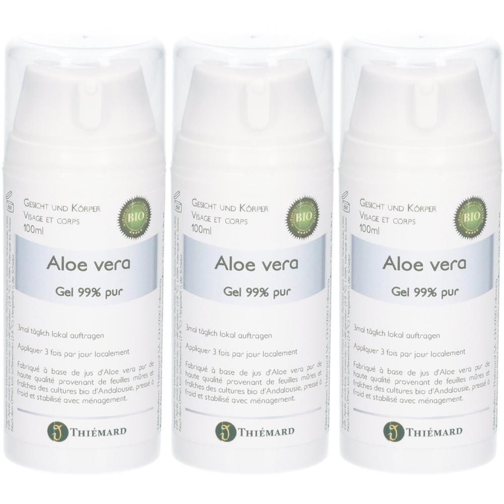 Thiémard Aloe Vera Gel 99 % rein Bio für Gesicht und Körper: product photo
