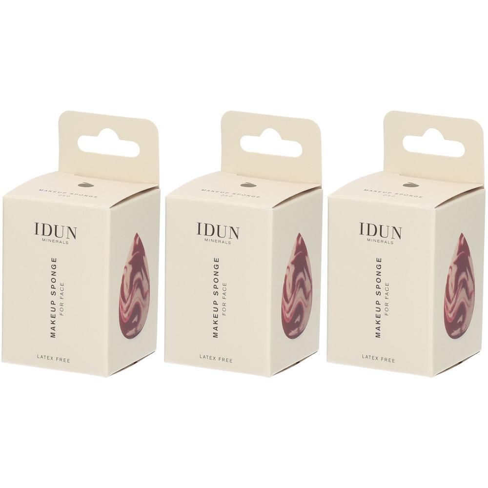 IDUN MINERALS Éponge de Maquillage Visage Sans Latex