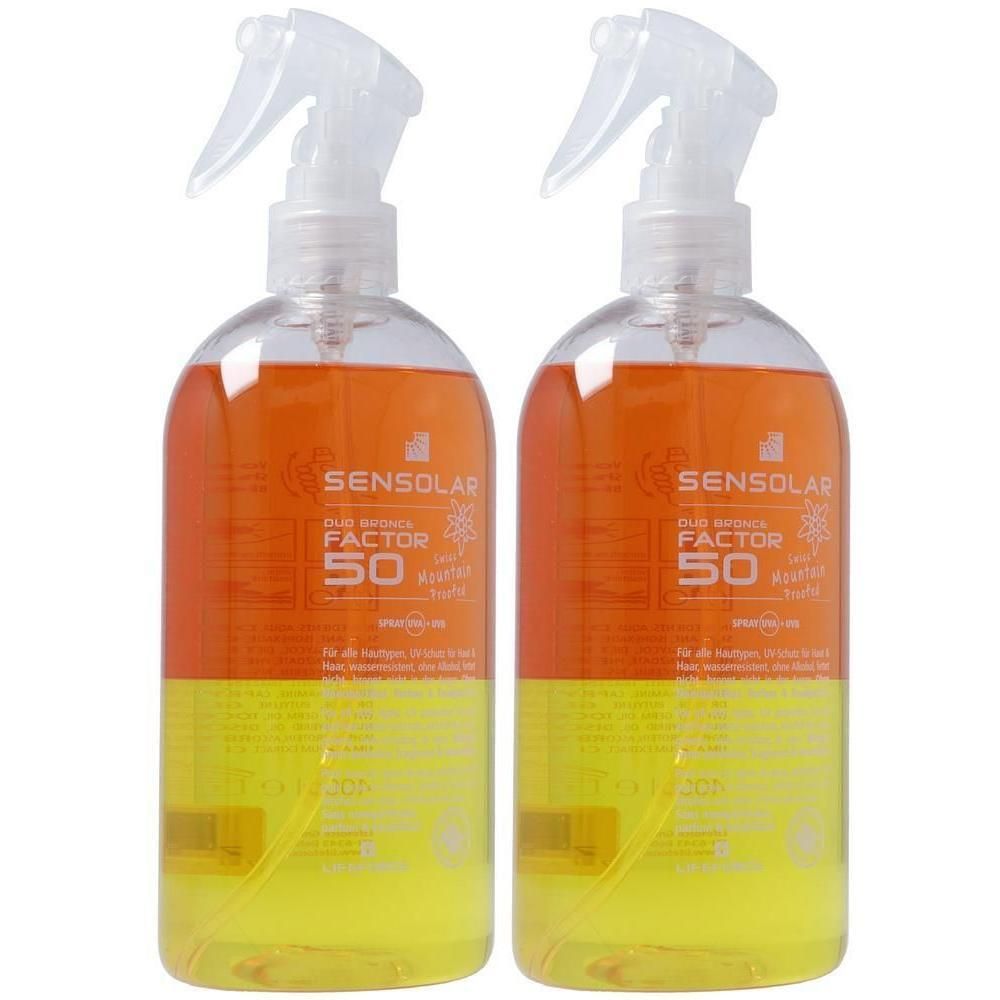 SENSOLAR Duo Bronze Factor SPF 50 Spray solaire UVA + UVB