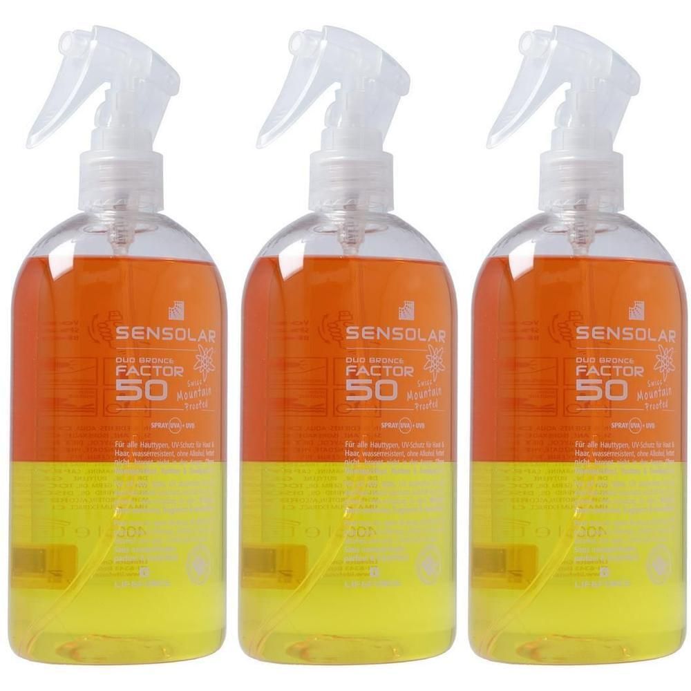 SENSOLAR Duo Bronze Factor SPF 50 Spray solaire UVA + UVB