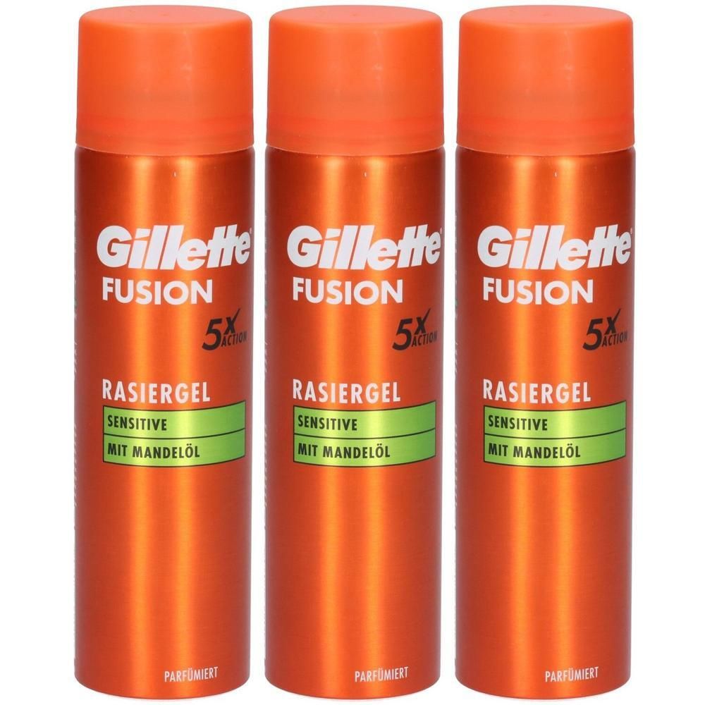 Gillette Fusion5 Sensitive Gel de rasage