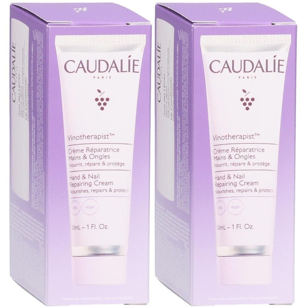 Zwei Packungen Caudalie Vinotherapist Hand- und Nagelcreme, je 1 Fl Oz.