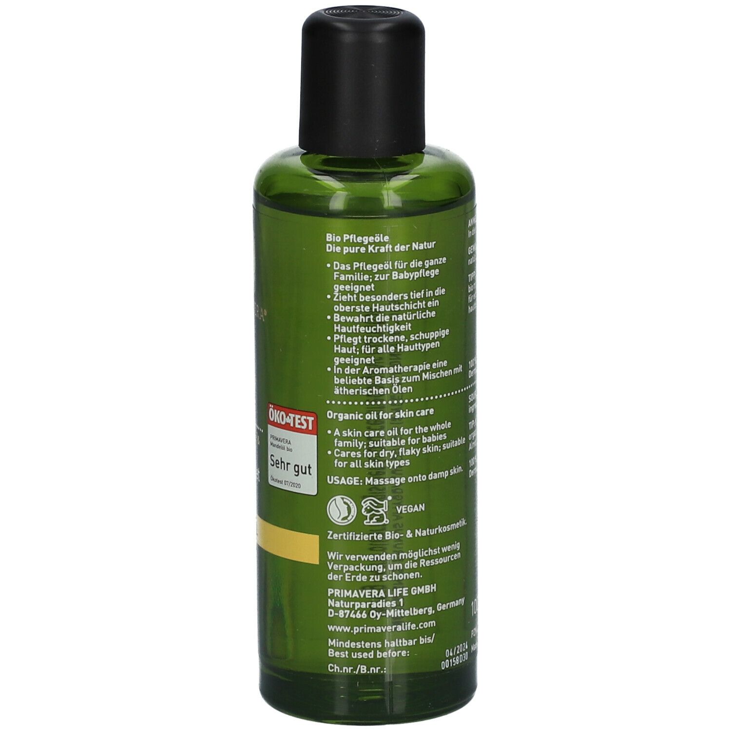 PRIMAVERA® Huile d'amande bio
