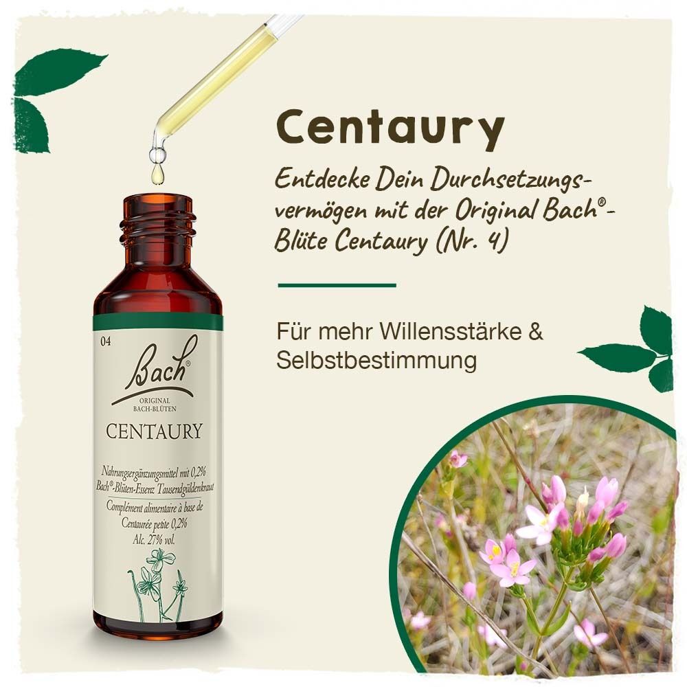 BACH®-BLÜTE CENTAURY (Centaure)