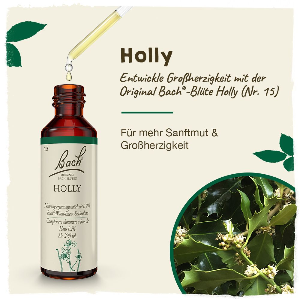 BACH®-BLÜTE HOLLY (Holly)