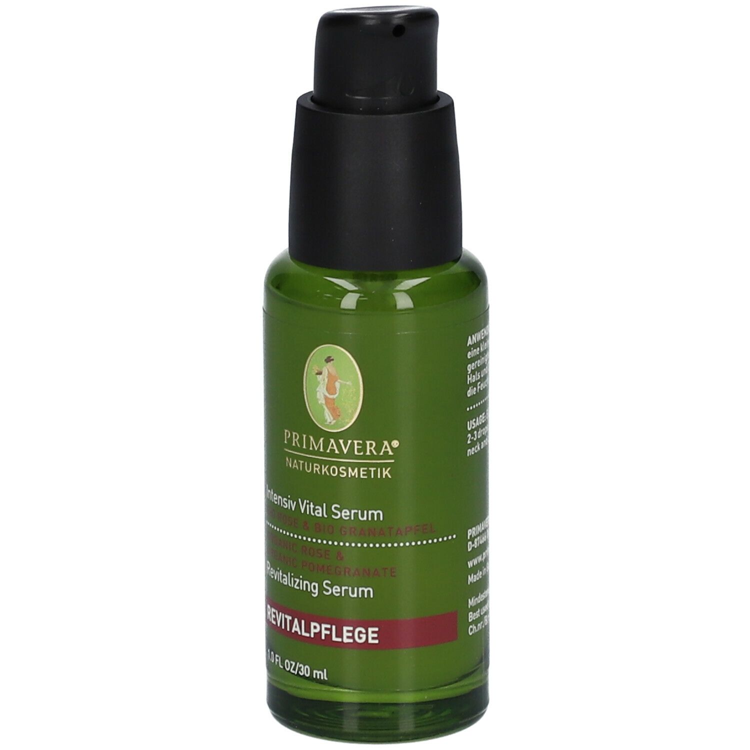 PRIMAVERA® Intensiv Vital Serum bio Rose-Granatapfel