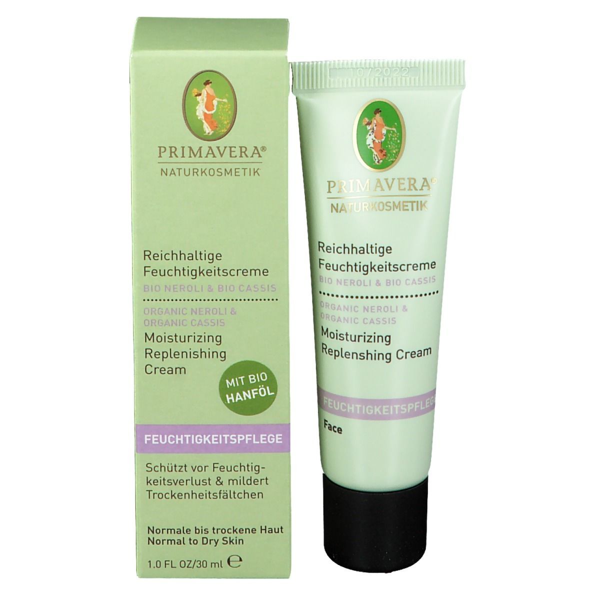 PRIMAVERA®  Crème hydratante riche Neroli cassis Bio