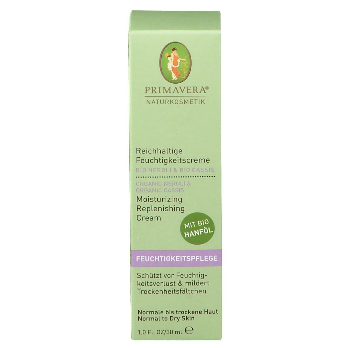 PRIMAVERA®  Crème hydratante riche Neroli cassis Bio