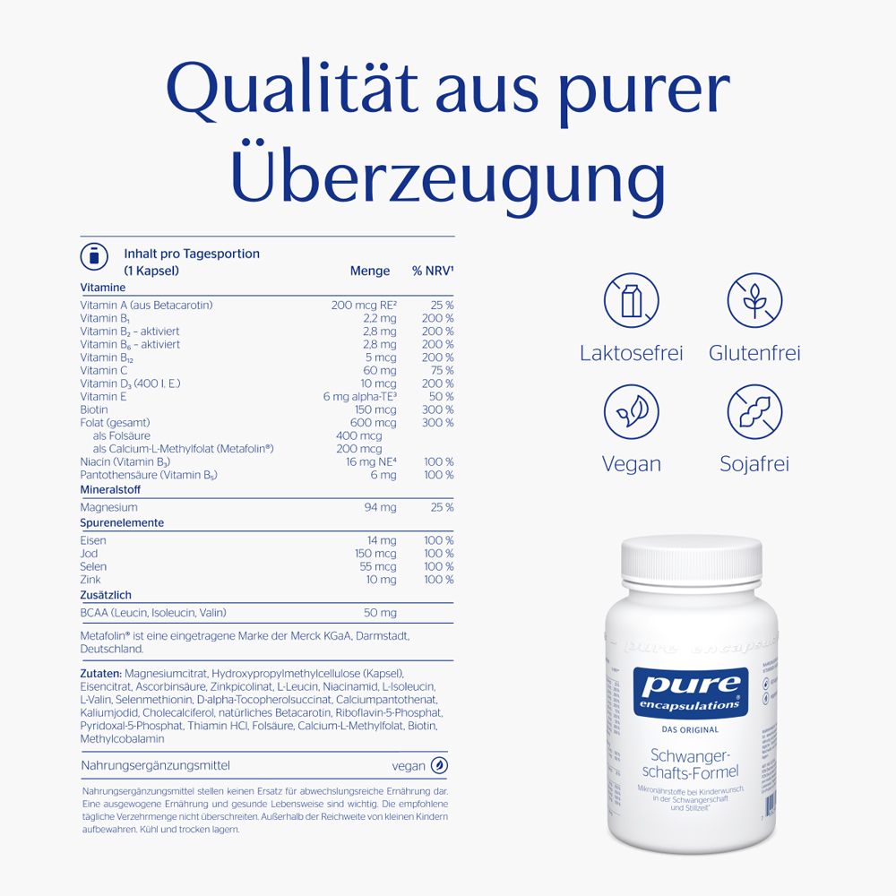 pure encapsulations® Formule de grossesse