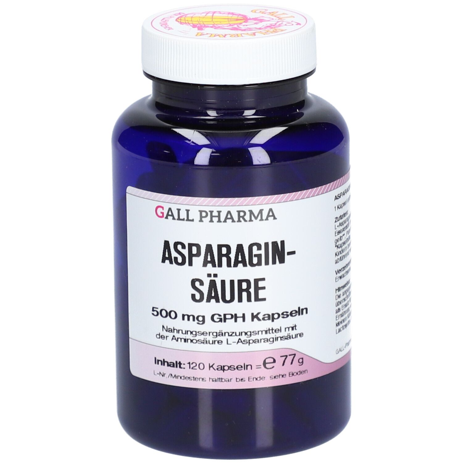 GALL PHARMA Acide aspartique 500 mg GPH gélules
