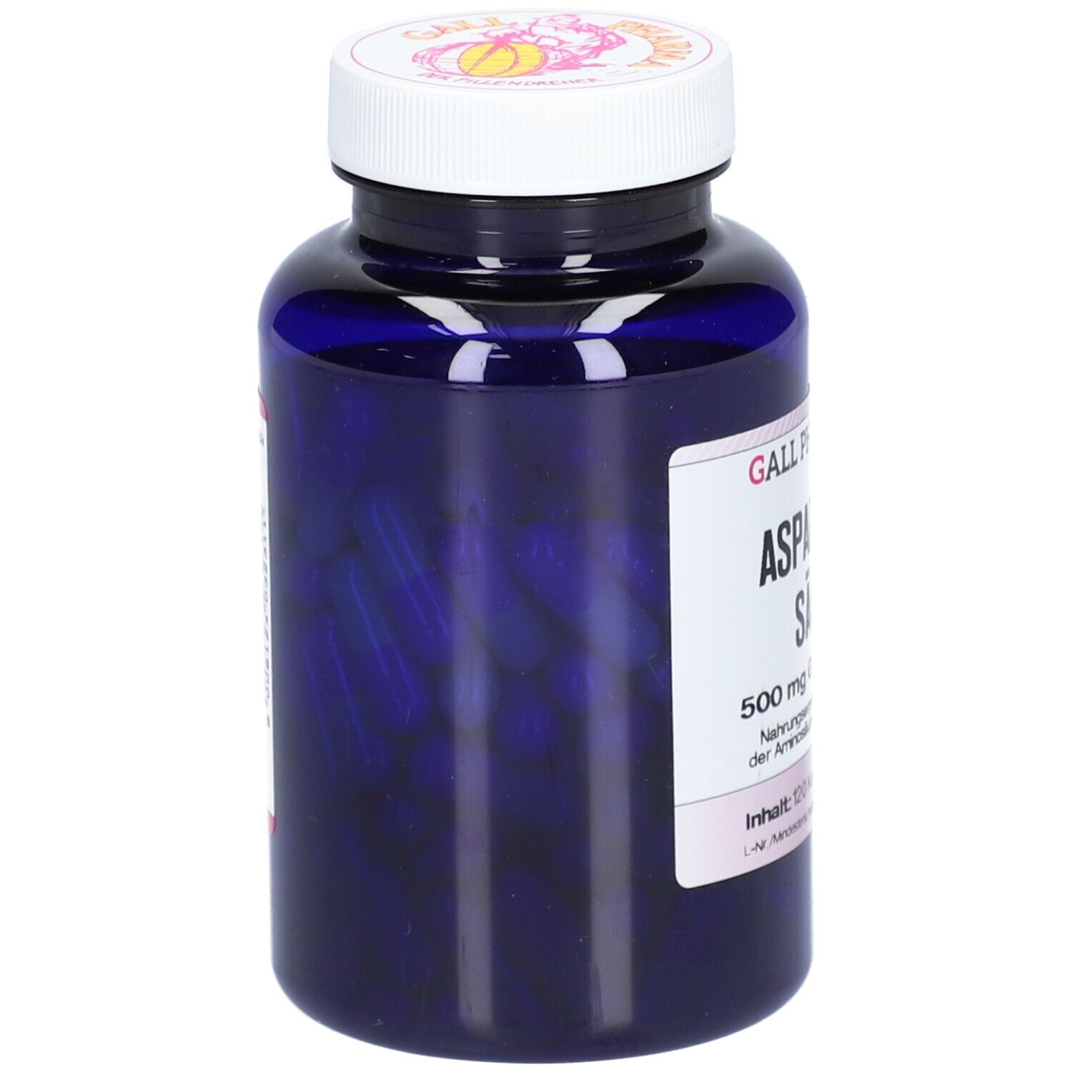 GALL PHARMA Acide aspartique 500 mg GPH gélules