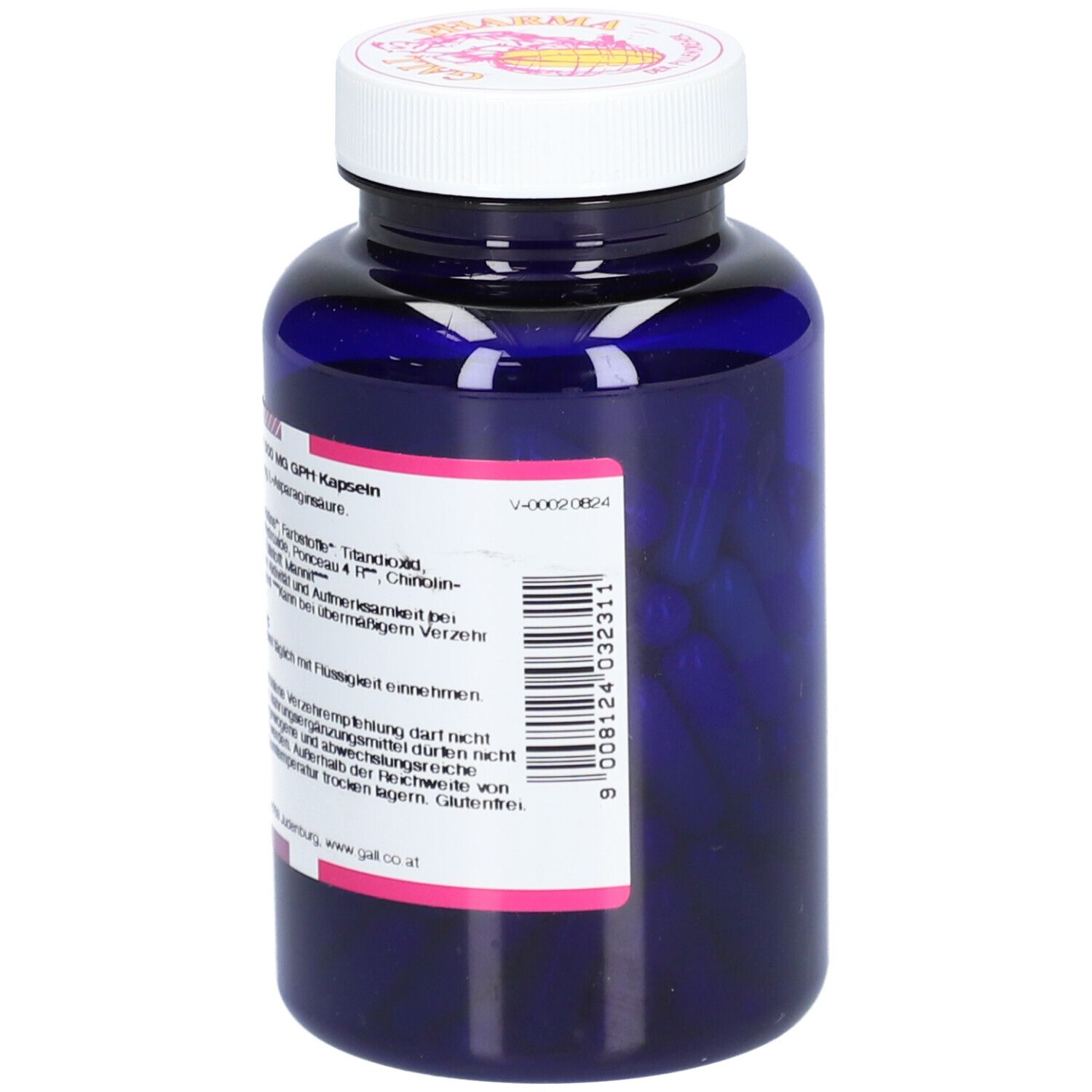 GALL PHARMA Acide aspartique 500 mg GPH gélules