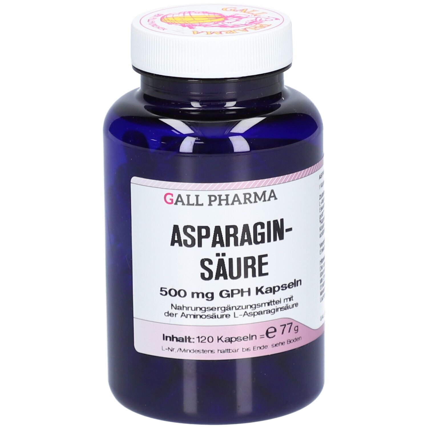 GALL PHARMA Acide aspartique 500 mg GPH gélules