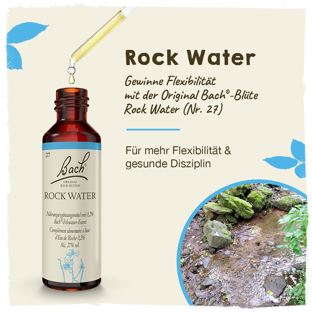 BACH®-BLÜTE ROCK WATER (eau de roche)