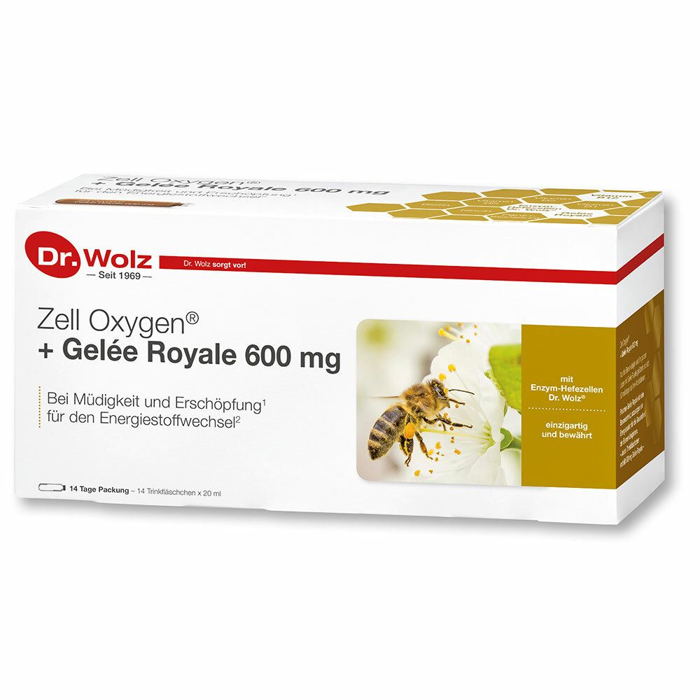 Zell Oxygen® + Gelee Royale 600 mg