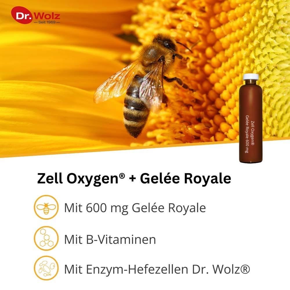 Zell Oxygen® + Gelee Royale 600 mg
