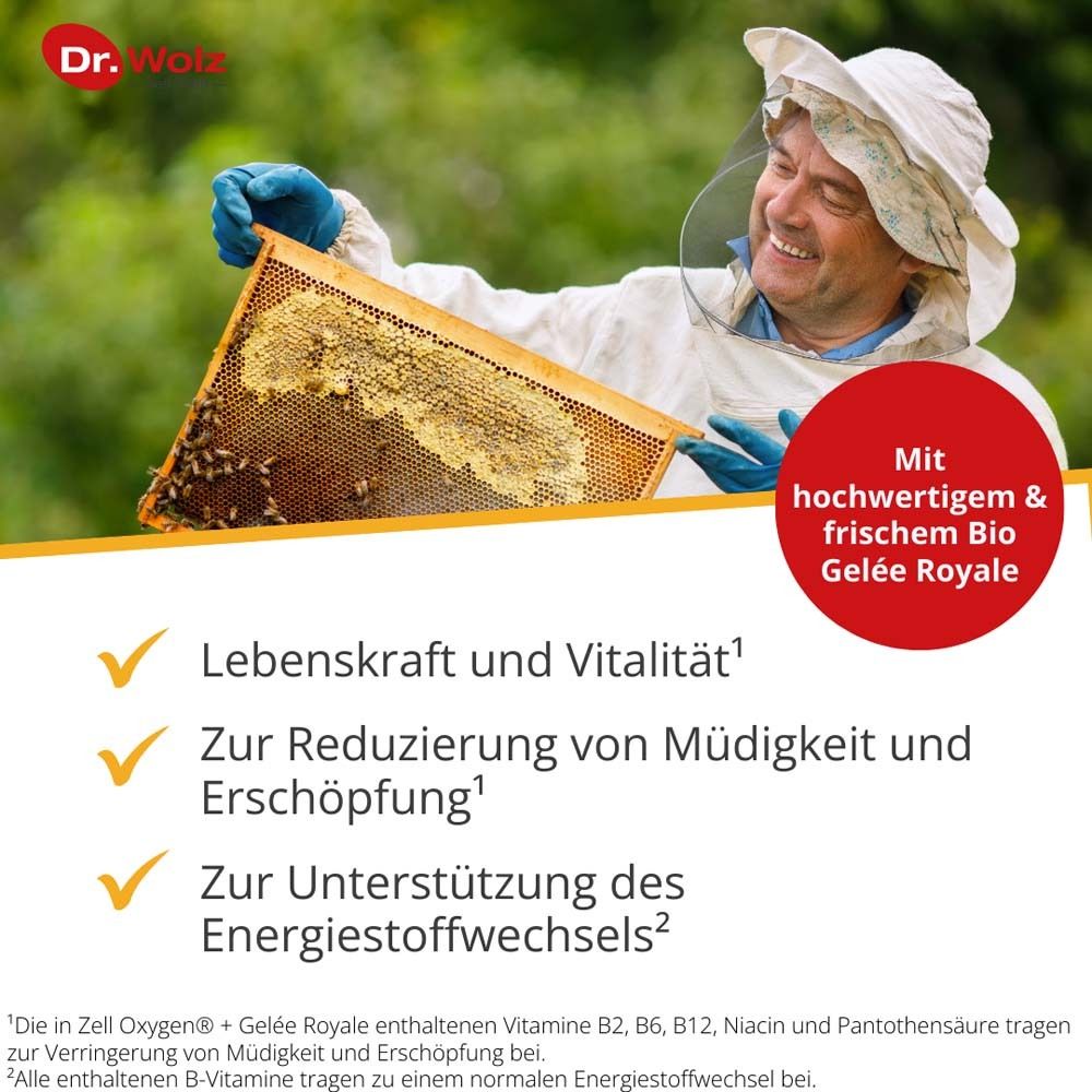 Zell Oxygen® + Gelee Royale 600 mg