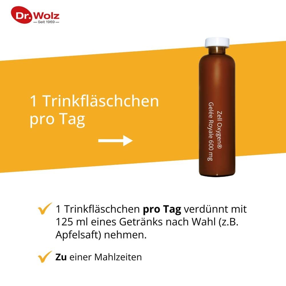 Zell Oxygen® + Gelee Royale 600 mg