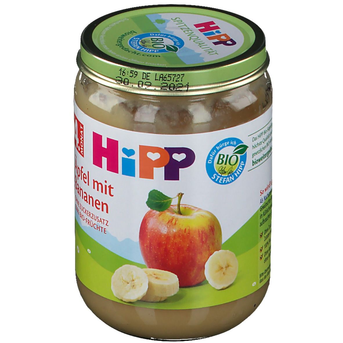 HIPP Pommes avec bananes dès le 5e mois