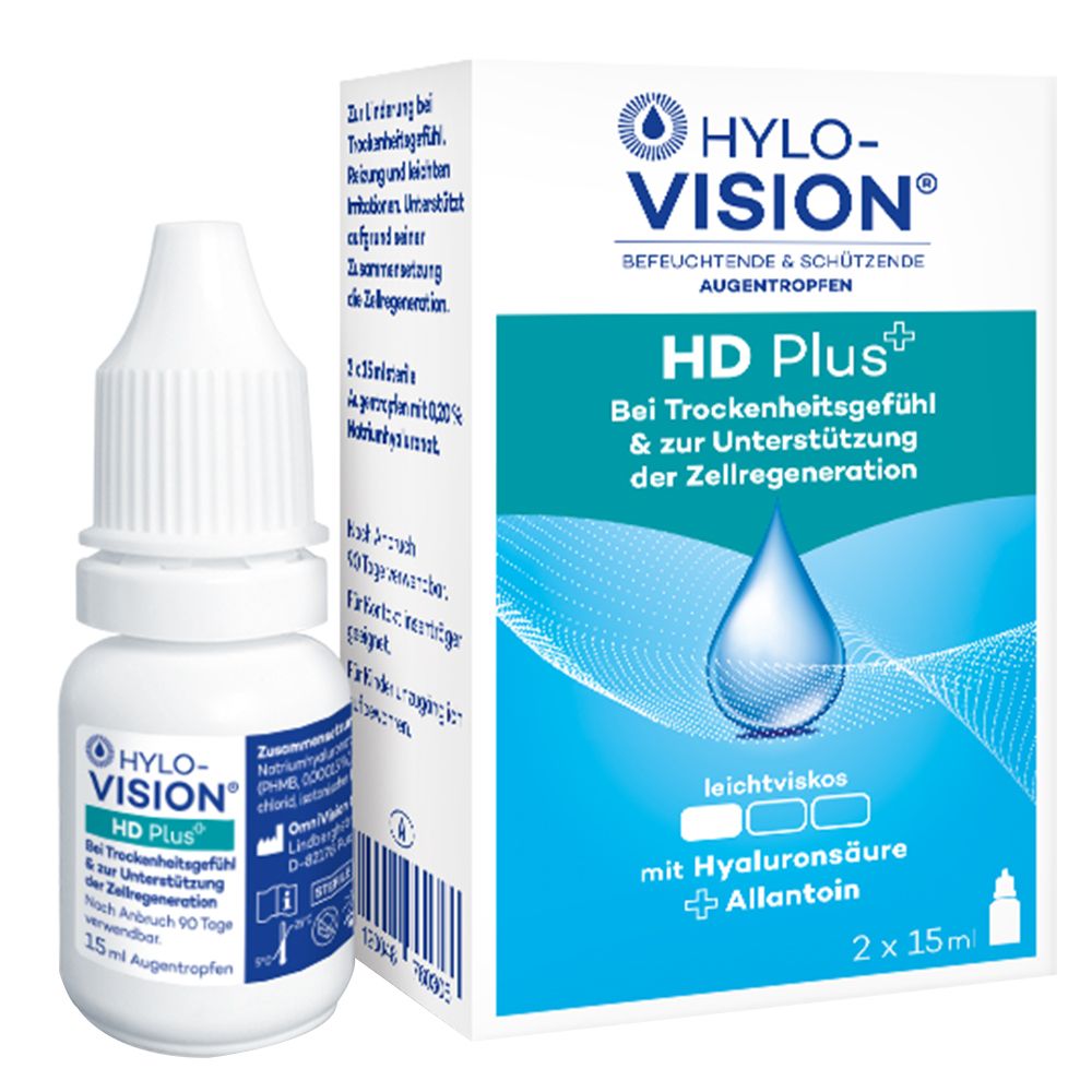 HYLO-VISION HD Plus Augentropfen