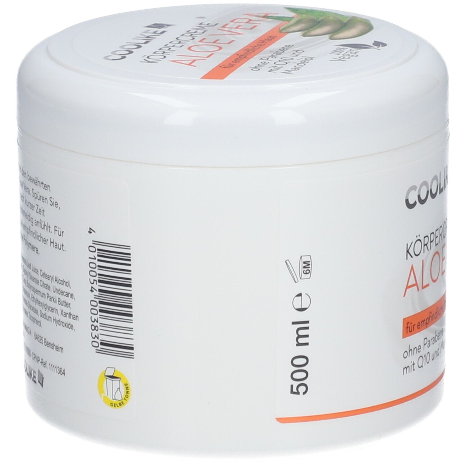Aloe Vera Körpercreme Q10