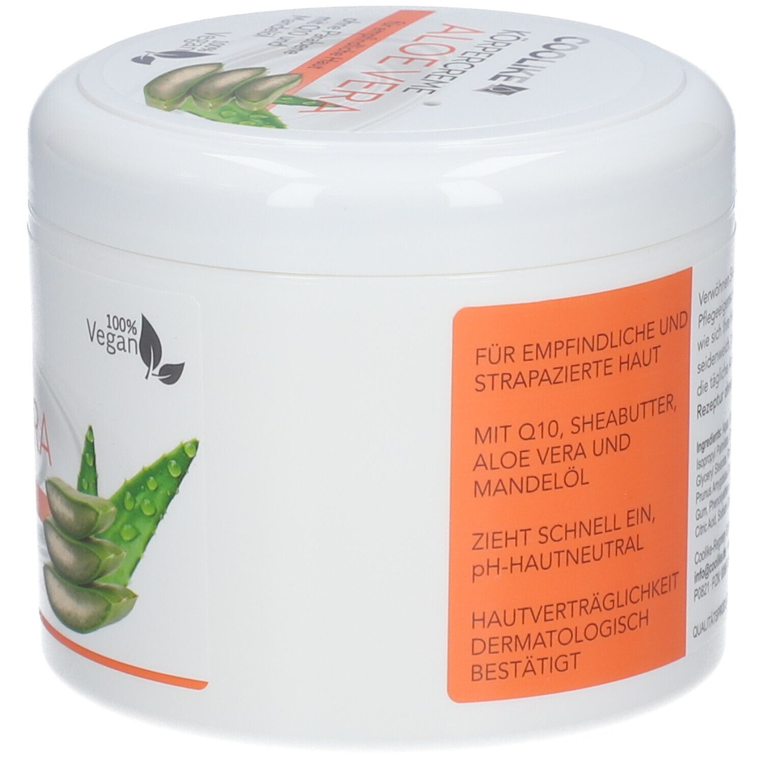 Aloe Vera Körpercreme Q10