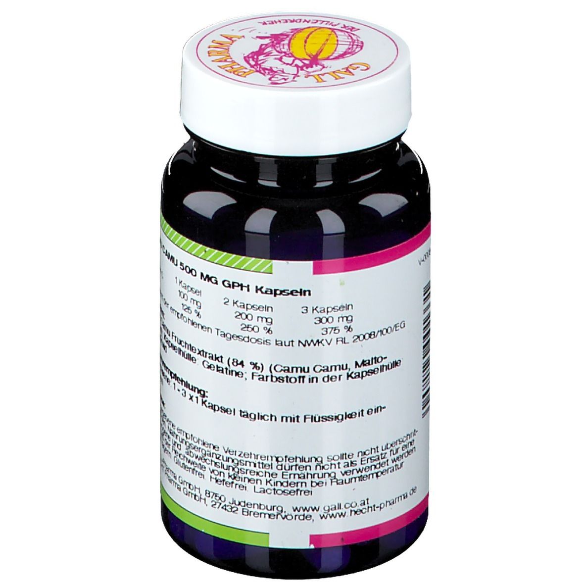 Camu Camu 500 mg GPH Kapseln