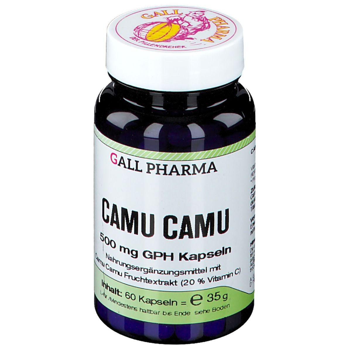 Camu Camu 500 mg GPH Kapseln