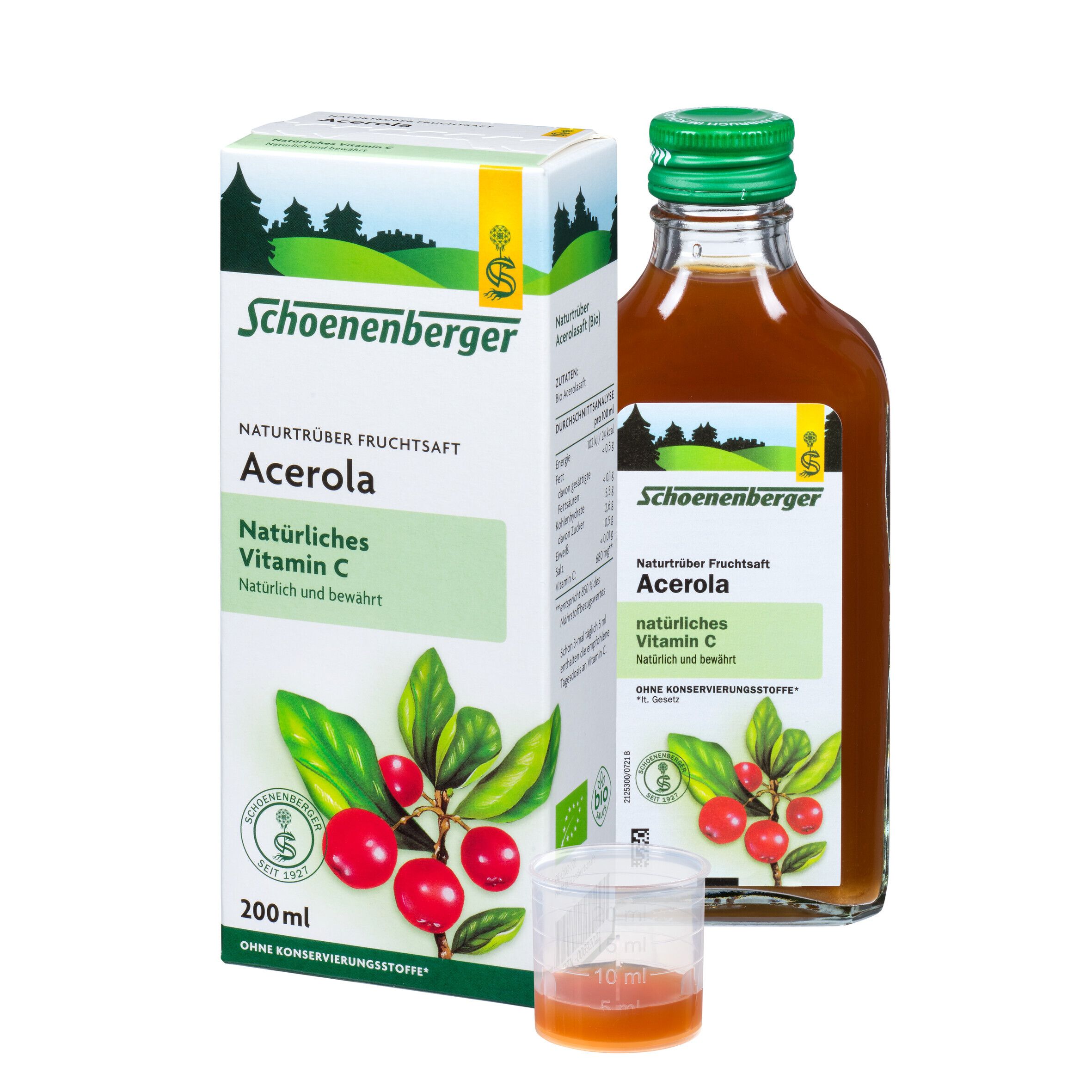 Schoenenberger® Acerola naturtrüber Fruchtsaft