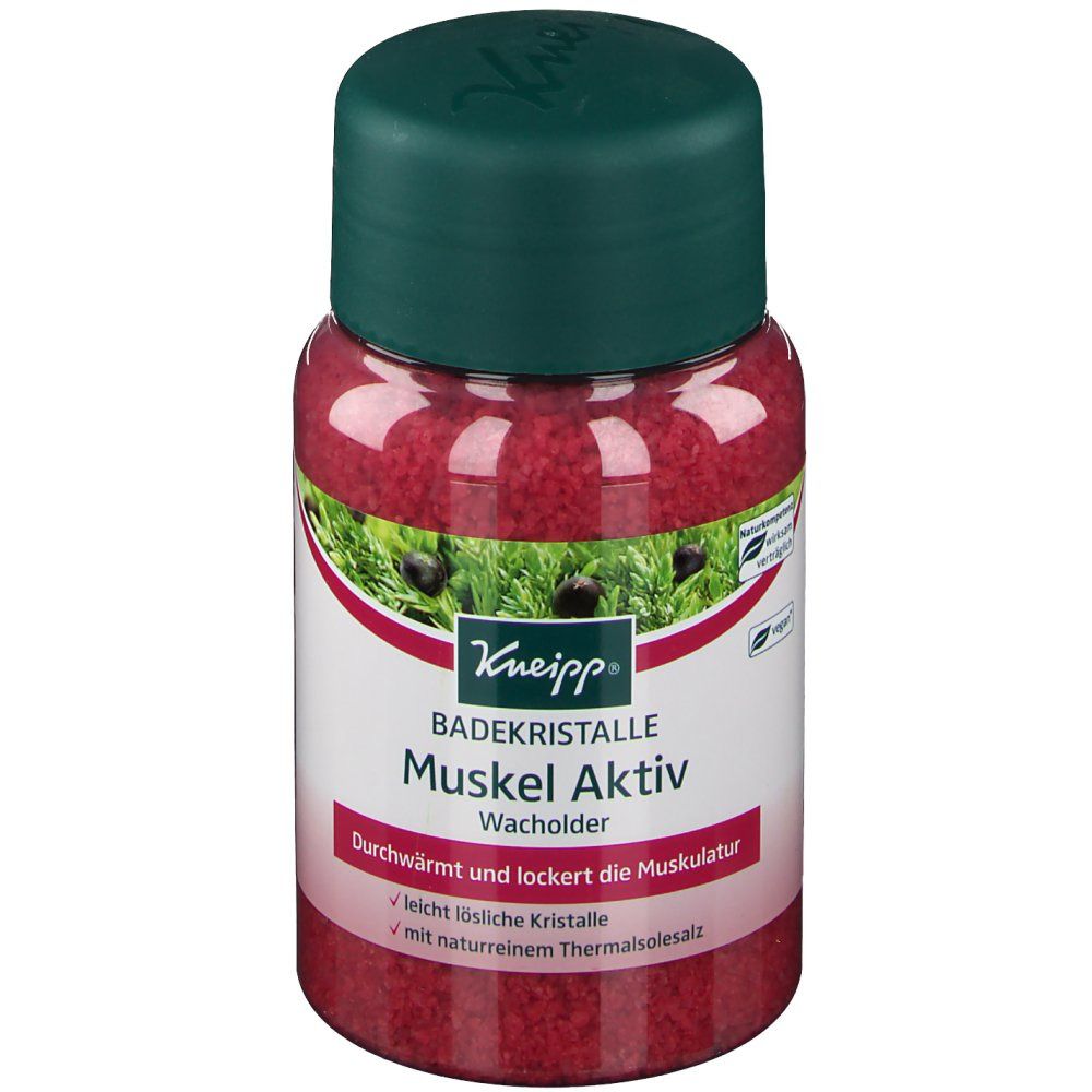 Kneipp® Cristaux de bain Muscles Genévrier actif
