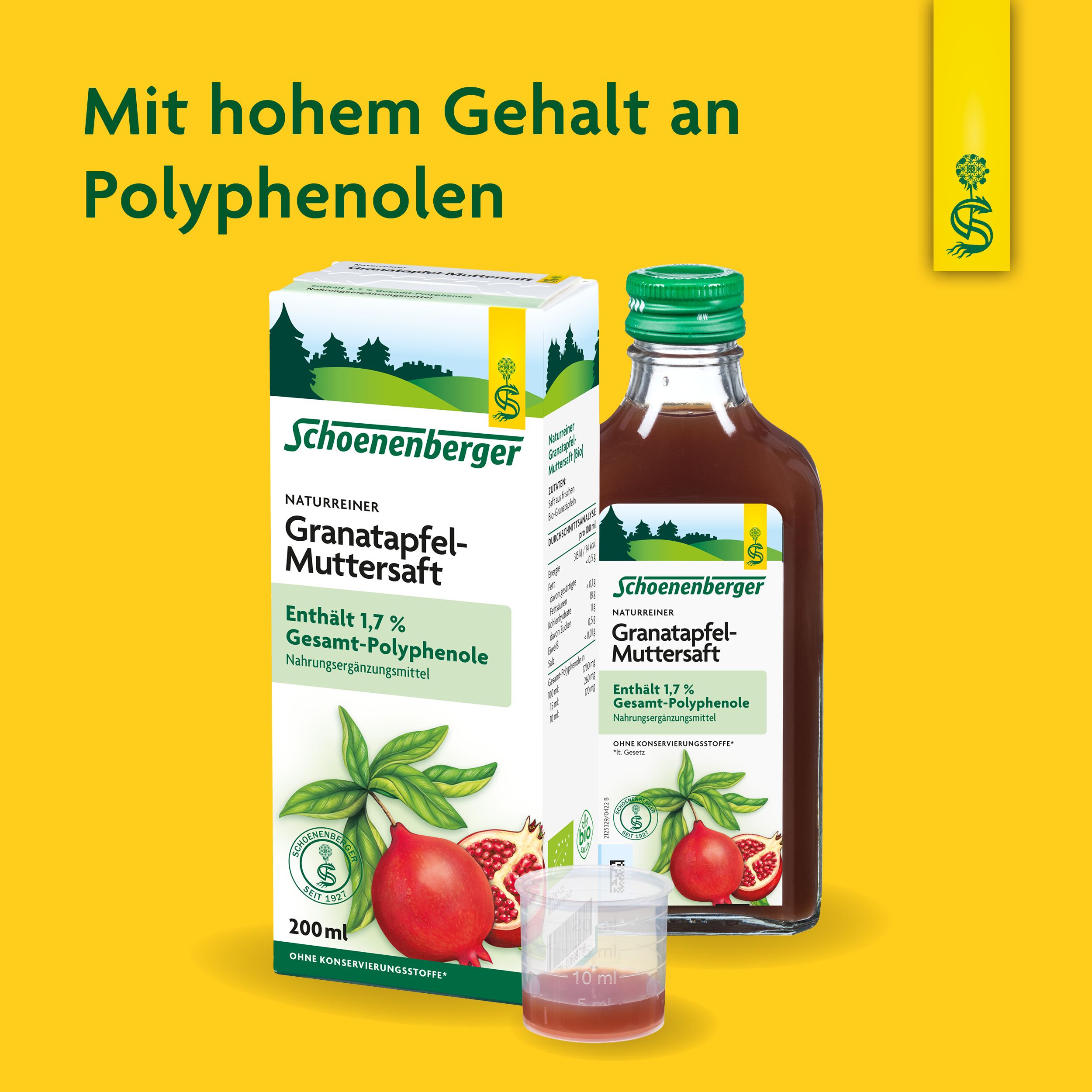 Schoenenberger® Jus de grenade mère