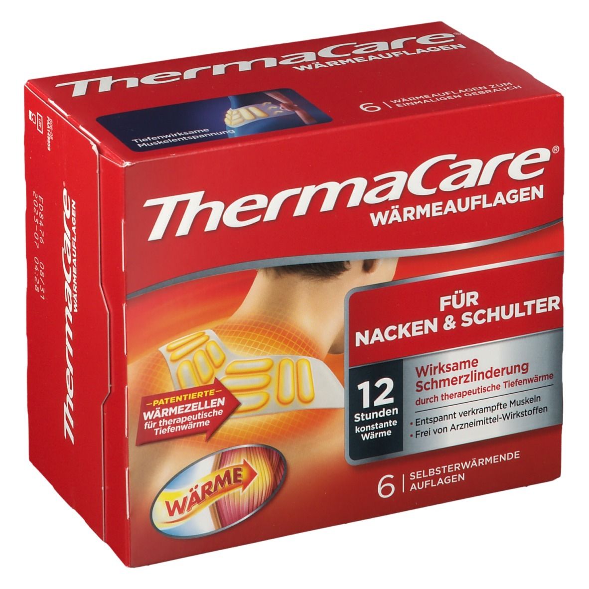 ThermaCare® Wärmeumschläge Nacken, Schulter und Arme